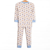 Golden Days Bamboo Pajama Set, Yellow