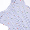 Periwinkle Patched Bamboo Night Gown, Blue