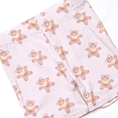 Lazy Lovey Bamboo Pajama Short Set, Yellow