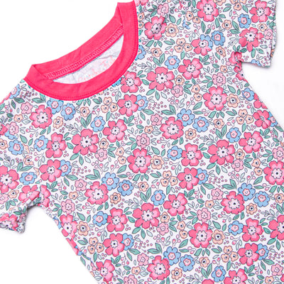 Briar and Blush Bamboo Pajama Short Set, Pink