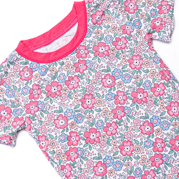 Briar and Blush Bamboo Pajama Short Set, Pink