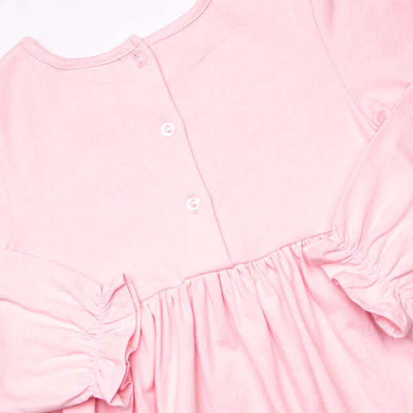 Mostly Ghostly Applique Dress, Pink