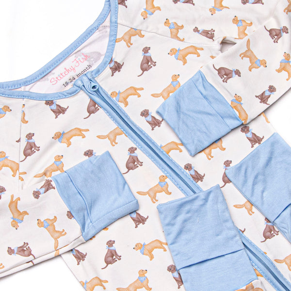 Golden Days Bamboo Zippy Pajama, Yellow
