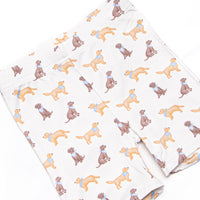Golden Days Bamboo Pajama Short Set, Yellow