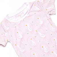 Silly Goose Bamboo Pajama Short Set, Pink