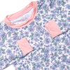 Blossom in Blue Bamboo Pajama Set, Blue