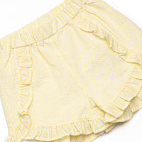 Sour Slice Applique Pocket Short Set, Pink
