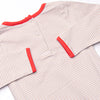 Ethan Pocket Bubble, Red and Tan Stripe
