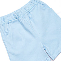 Beach Ball Bud Applique Short Set, Red