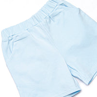 Treasure Island Applique Short Set, Blue