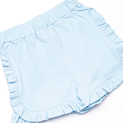 Plain Jane Short Set, Blue