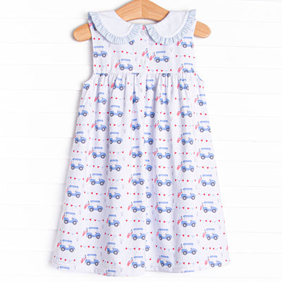Freedom Fairway Dress, Blue