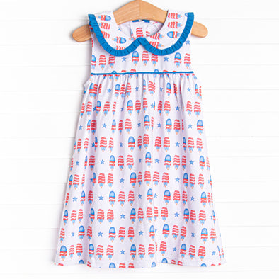 Taste of Freedom Dress, Blue