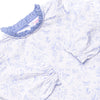 Timeless Toile Dress, Blue