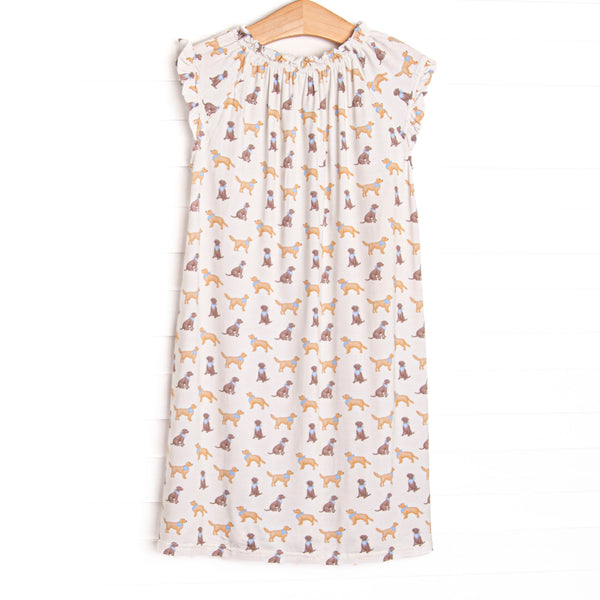 Golden Days Bamboo Night Gown, Yellow