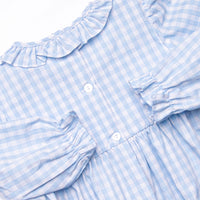 Toodles, Poodles Smocked Bubble, Blue