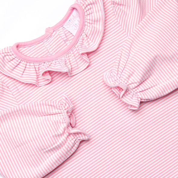 Haute Dog Applique Legging Set, Pink