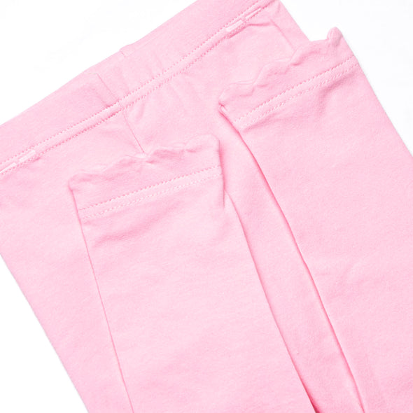 Haute Dog Applique Legging Set, Pink