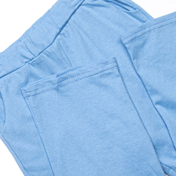 Evan Pant Set, Medium Blue Stripe