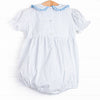 Fairytale Favorites Smocked Bubble, Blue
