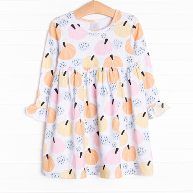 Pumpkin Patch Dress, Pink