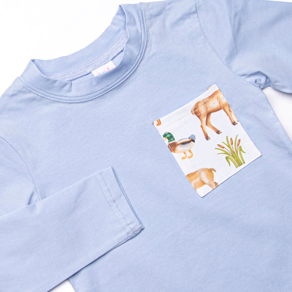 Hunting Club Pant Set, Blue