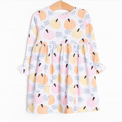 Pumpkin Patch Dress, Pink