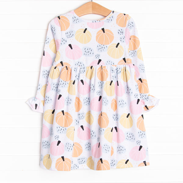 Pumpkin Patch Dress, Pink