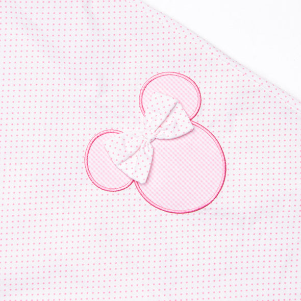 Minnie Memories Applique Dress, Pink