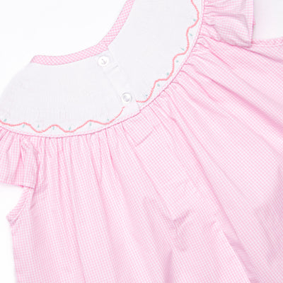 Dress-Up Dreams Smocked Short Set, Pink