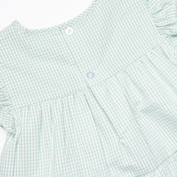 Sweet Pea Tiered Dress, Green