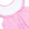Flowerbed Friends Applique Dress, Pink