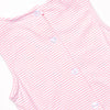 Spring Blooms Applique Diaper Set, Pink Stripe