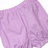 Treats not Tricks Applique Bloomer Set, Purple