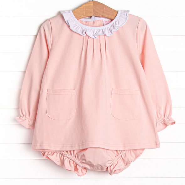 Bethany Basic Diaper Set, Pink