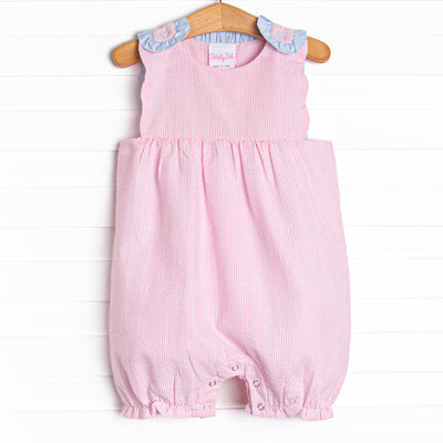 Bridgette Short Romper, Pink