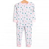 Doorbuster: Winter Waltz Bamboo Pajama Set, Pink
