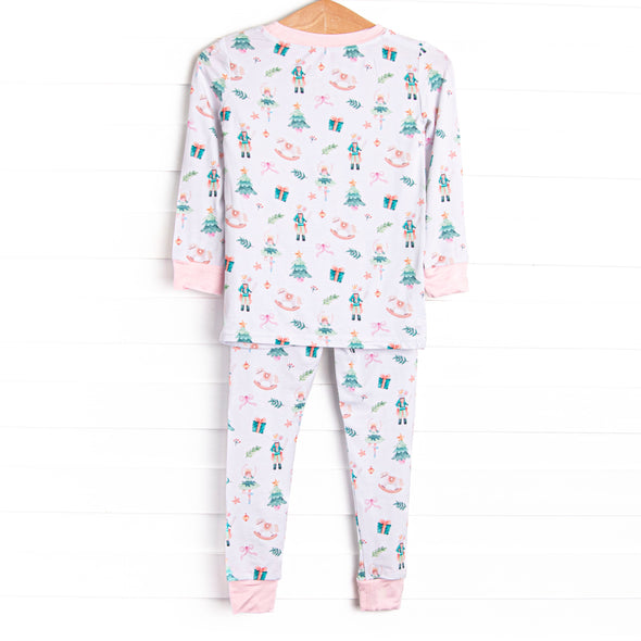 Doorbuster: Winter Waltz Bamboo Pajama Set, Pink