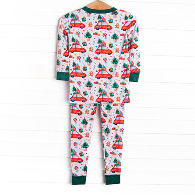 Doorbuster: Christmas Vacation Bamboo Pajama Set, Green