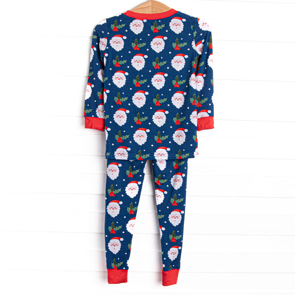 Doorbuster: Christmas Eve Bamboo Pajama Set, Blue