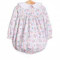 Gingham Garden Party Bubble, Pink