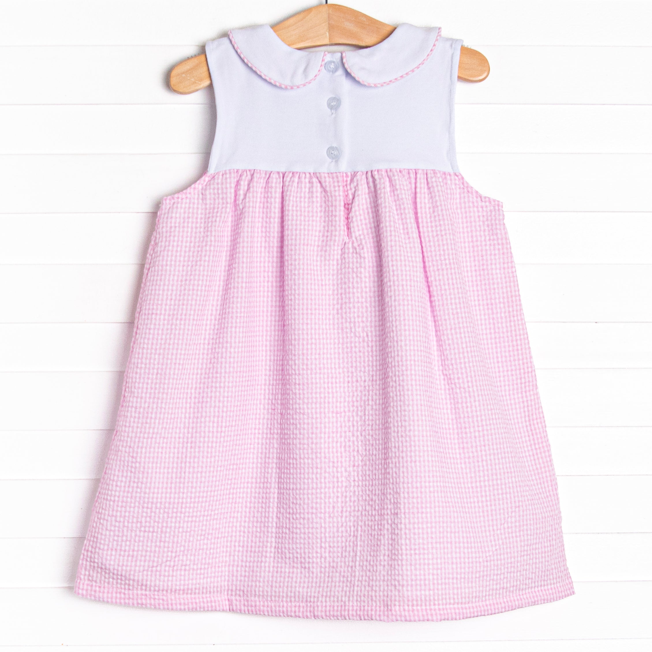 Girl's Tulip Tiers Embroidered Dress in Pink Size 2T | Stitchy Fish Girl's Tulip Tiers Embroidered Dress in Pink Size 2T | Stitchy Fish