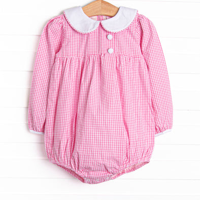 Rosehill Check Bubble, Pink