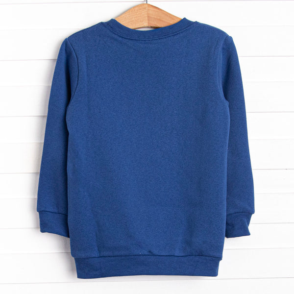 First Responder Rescue Applique Sweatshirt, Blue