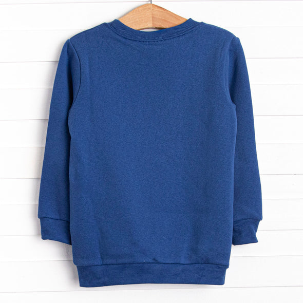 First Responder Rescue Applique Sweatshirt, Blue