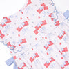 Home of the Brave Side Tie Bubble, Blue