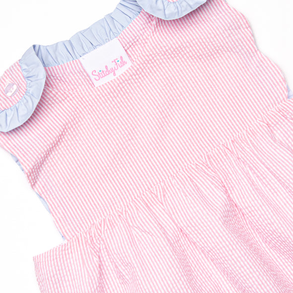 Bridgette Short Romper, Pink