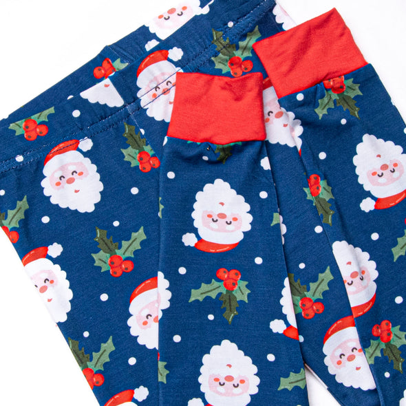 Doorbuster: Christmas Eve Bamboo Pajama Set, Blue