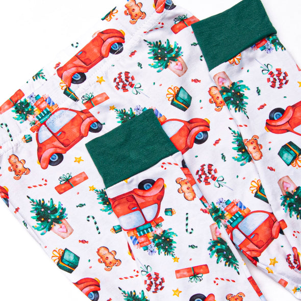 Doorbuster: Christmas Vacation Bamboo Pajama Set, Green