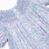 Lilac Lady Smocked Bubble, Purple